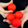 Mirage Billiard Balls by JL (RED, 3 Balls and Shell) - Trick