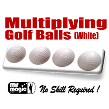  Multiplying Golf Balls (White) by Mr. Magic - Trick