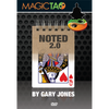 Noted 2.0 Blue (DVD and Gimmick) by Gary Jones and Magic Tao - DVD