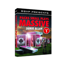  Packs Small Plays Massive Vol. 1 by Jamie Allen and RSVP Magic - DVD