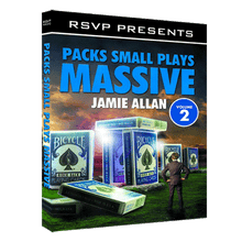  Packs Small Plays Massive Vol. 2 by Jamie Allen and RSVP Magic - DVD