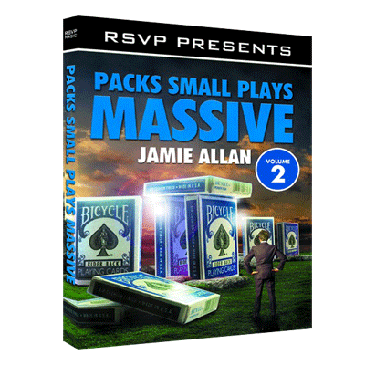 Packs Small Plays Massive Vol. 2 by Jamie Allen and RSVP Magic - DVD