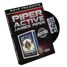  Piperactive Vol 2 by James Piper and RSVP Magic - DVD