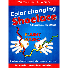  Color Changing Shoelaces by Premium Magic - Trick