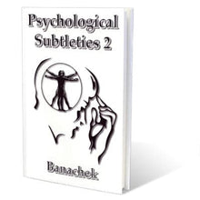  Psychological Subtleties 2 (PS2)by Banachek -  Book