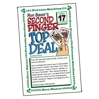 Ron Bauer Series: #17 - Second Finger Top Deal