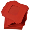 Nest of Wallet Refill Envelopes 50 units (Red with Window) - Trick