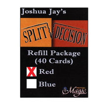  REFILL Red for Split Decision by Joshua Jay - Trick