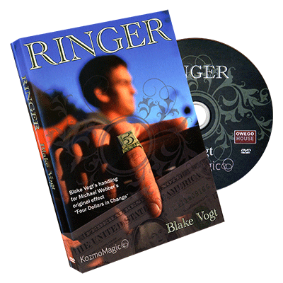 Ringer (with DVD and Gimmick) by Blake Vogt and Kozmomagic