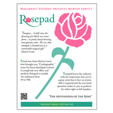  The Rose Pad (complete kit) by Martin Lewis