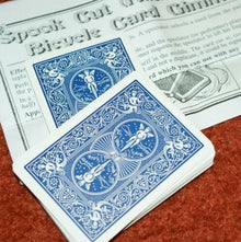  Spook Cut (Haunted Deck) Blue Bicycle Card Gimmick