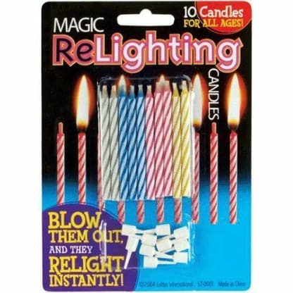 Relighting Candles by Loftus