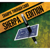 Sharpie Through Card SHERPA Version (DVD and Gimmick) Red by Alakazam Magic - DVD