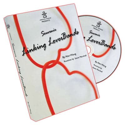 Souvenir Linking Loverbands (20 link, 10 single, DVD) by Alan Wong (Open Box)