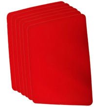  Small Close Up Pad 6 Pack (Red 8 inch  x 10 inch) by Goshman - Trick