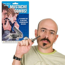  Switchblade Mustache Comb by Archie McPhee