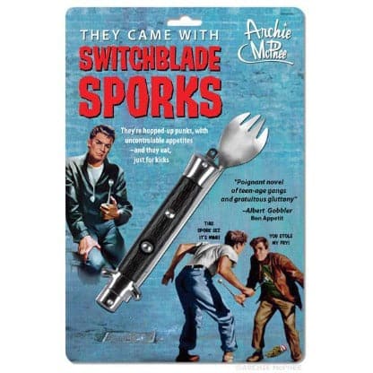 Switchblade Sporks by Archie McPhee