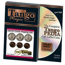  Hopping Half with Quarter (w/DVD) (D0131) by Tango - Trick