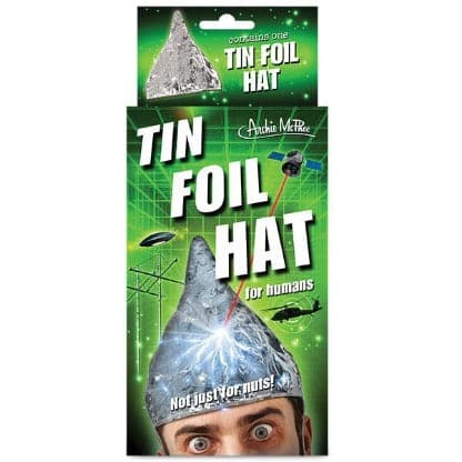 Archie McPhee Tin Foil Hat for Humans
