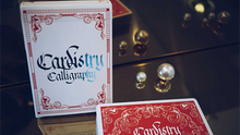  Cardistry Calligraphy Playing Cards RED