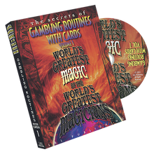 World's Greatest Magic:  Gambling Routines With Cards Vol 1 - DVD