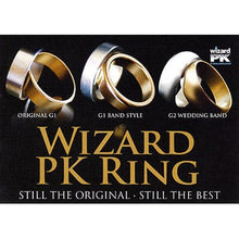  Wizard PK Ring G2 (CURVED, Gold, 16mm) by World Magic Shop - Trick